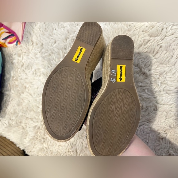 Loudmouth Sugar Skulls Marlene Wedge Sandal - Picture 2 of 6